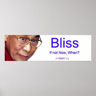 Poster Dalai Lama - iluminação