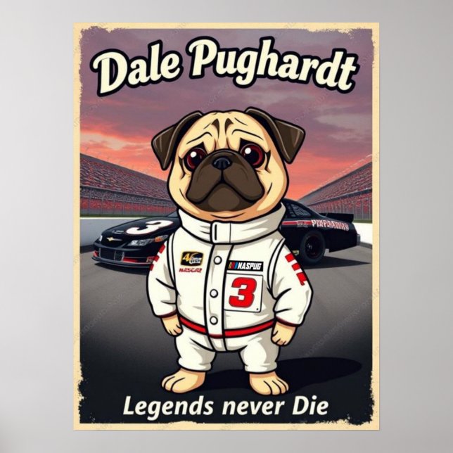 Poster Dale Pughardt Legends Never Die (Frente)