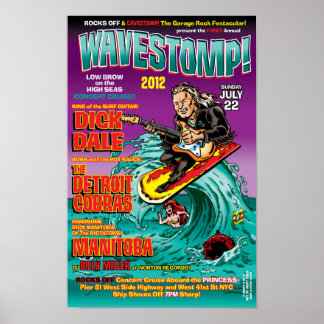 Poster DALE WAVESTOMP 2012
