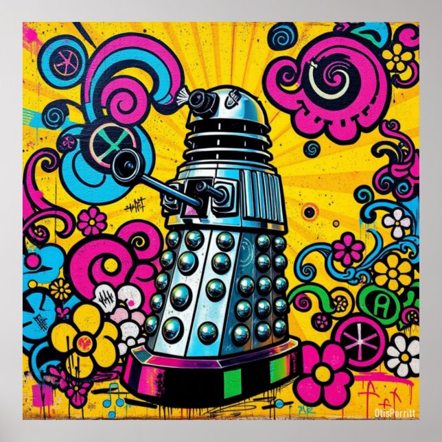 POSTER DALEKS DO AMOR (Frente)