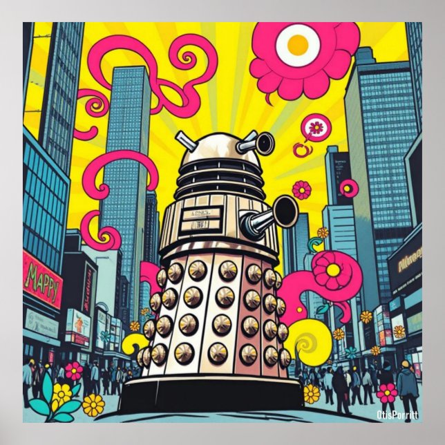 POSTER DALEKS DO AMOR-5 (Frente)