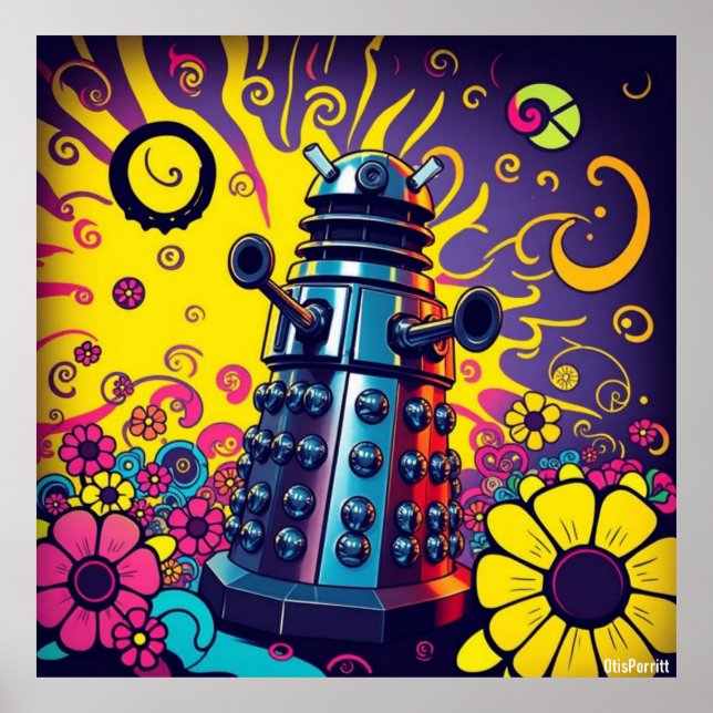 POSTER DALEKS OF LOVE-4 (Frente)