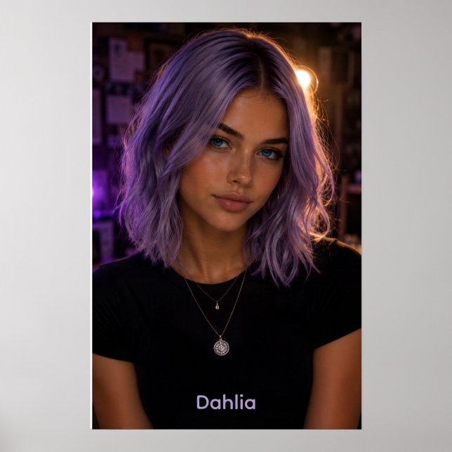 Poster Dália (Frente)