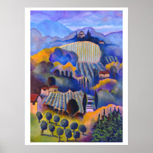 Poster Dalla finestra della