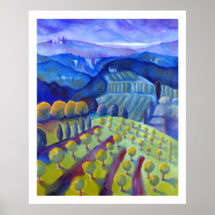 Póster Dalla finestra della cucina