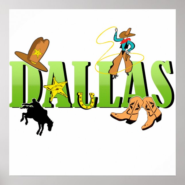 Póster Dallas (Frente)