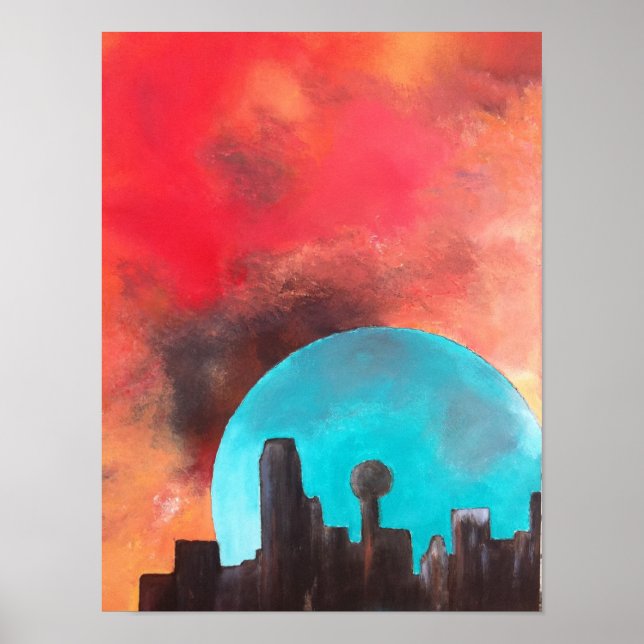 Póster Dallas por Moonlight (Frente)