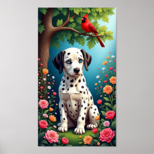 Poster Dalmatian Cutie