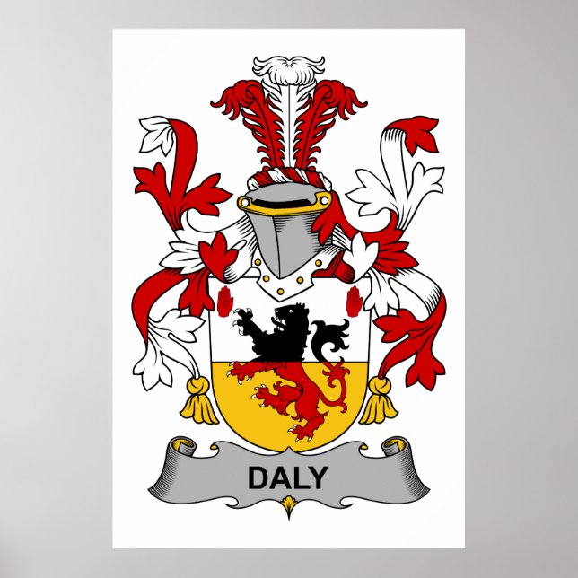 Poster Daly Family Crest (Frente)