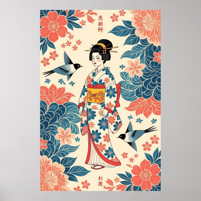 Poster Dama Bingata (Frente)