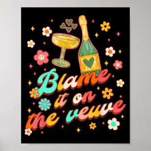 Poster Dama de Honra Noiva Bebê Despedida de Solteira Cul
