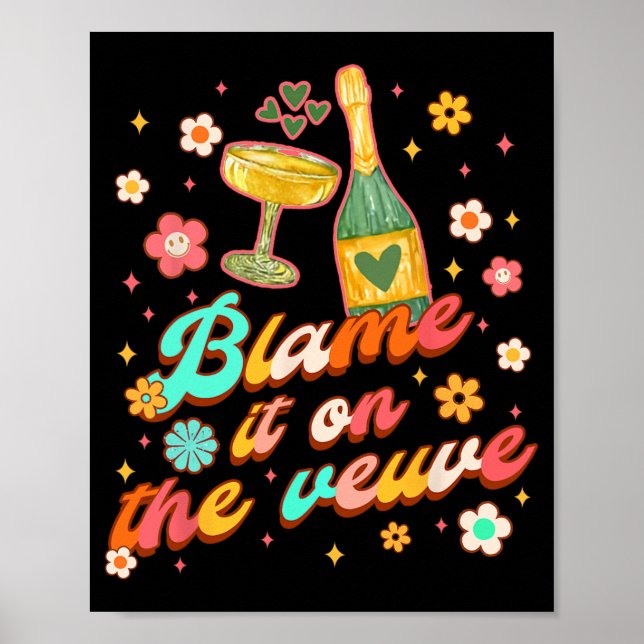 Poster Dama de Honra Noiva Bebê Despedida de Solteira Cul (Frente)