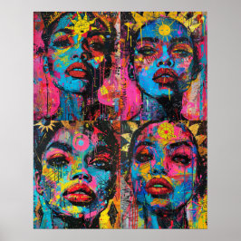 Poster Dama Liberdade