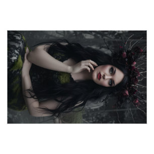 Póster Dama Misteriosa