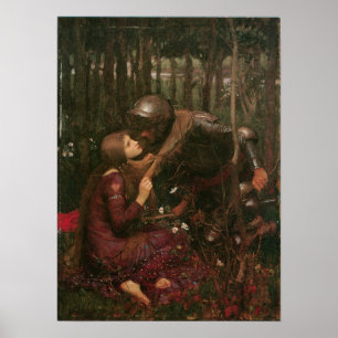 Póster Dama Sem Merci do Belle do La, 1893