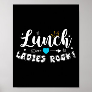 Poster Damas do Almoço Rock Esquadra da Dama do Almoço De