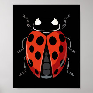 Poster Damybug Adultos Homens Mulheres Meninos Ladybug Co