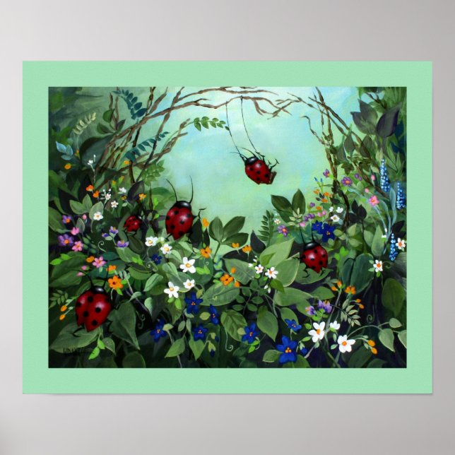 Póster Damybugs Em Planta (Frente)