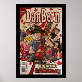 Poster Dan Bern Rockin Canada!