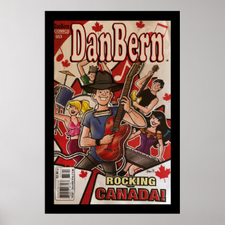 Poster Dan Bern Rockin Canada!
