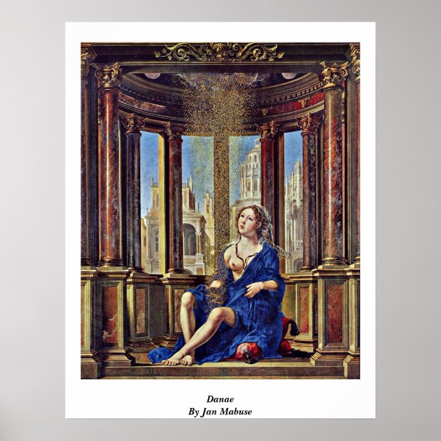 Póster Danae Por Jan Mabud (Frente)