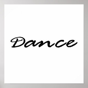 Poster Dança