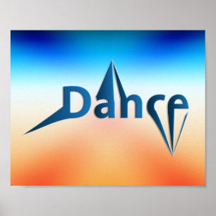 Poster Dança