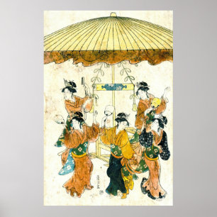 Poster Dança 1791 de Sumiyoshi