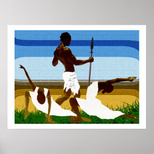 Poster Dança Afrocêntrica