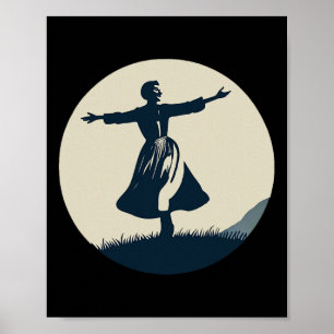 Poster Dança Alpina Maria Sound Da Música