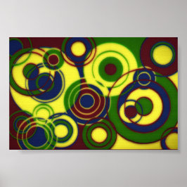 Poster Dança ao quadrado