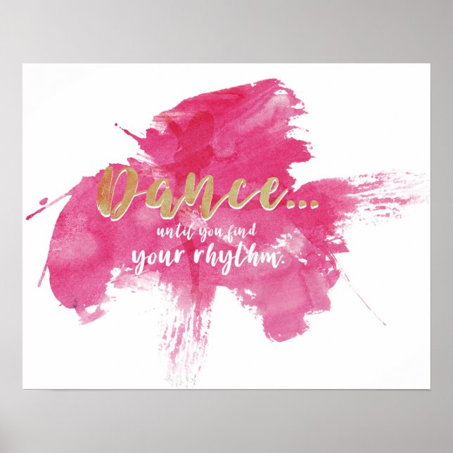 Póster Dança...até encontrar o seu ritmo (Frente)