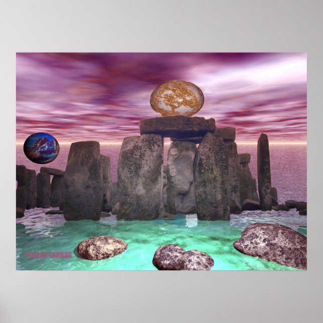 Poster Dança Cósmica 3 (Frente)