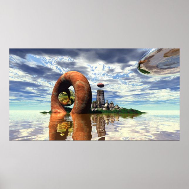 Póster Dança Cósmica 4 (Frente)