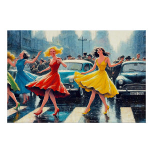 Póster Dança Crosswalk