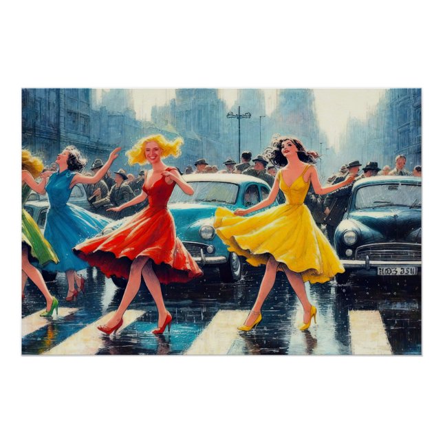 Póster Dança Crosswalk (Frente)