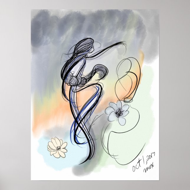 Póster Dança da Noite (Frente)