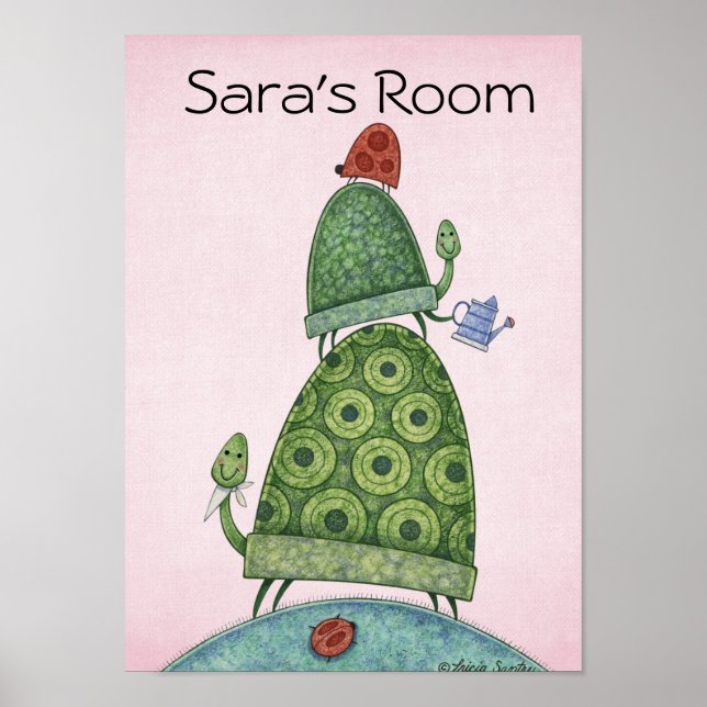 Póster Dança da Tartaruga (Frente)