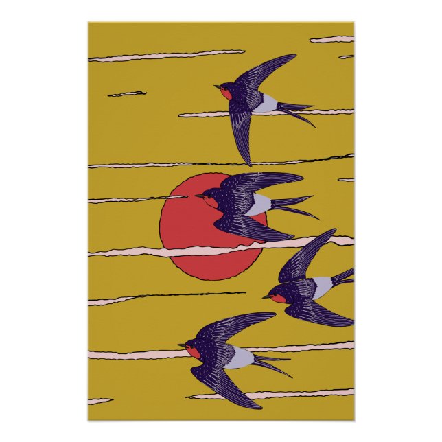 Póster Dança das Andorinhas (Frente)