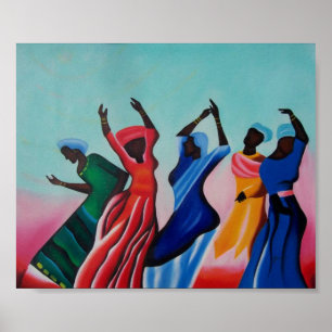 Póster Dança das mulheres negras