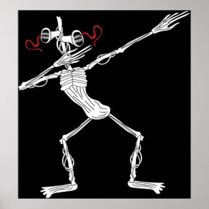 Poster Dança de Cabeça de Siren