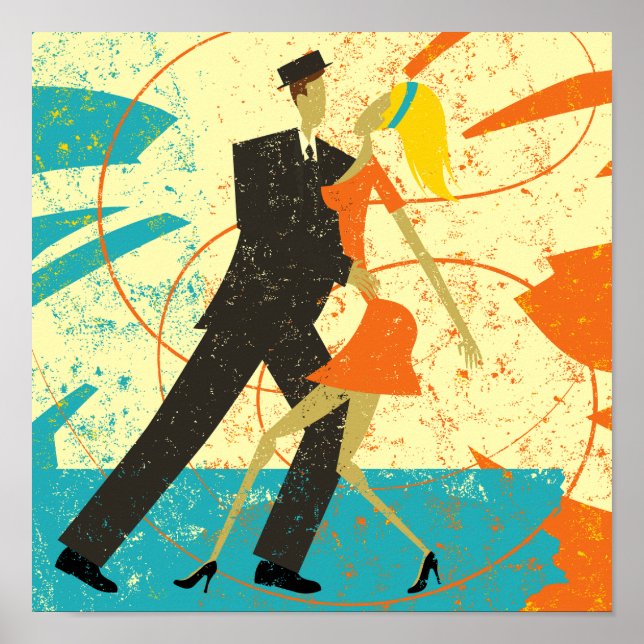 Poster Dança de casal (Frente)