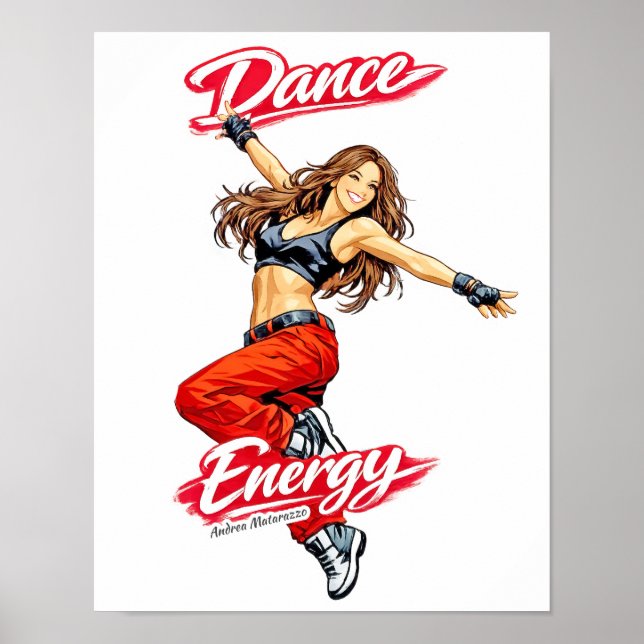 Poster Dança de Energia e Liberdade (Frente)
