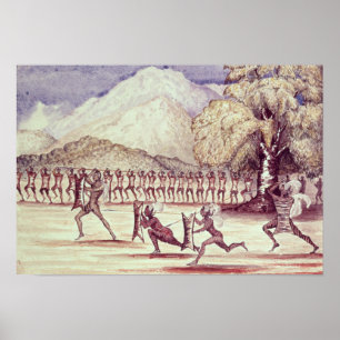 Póster Dança de Guerra