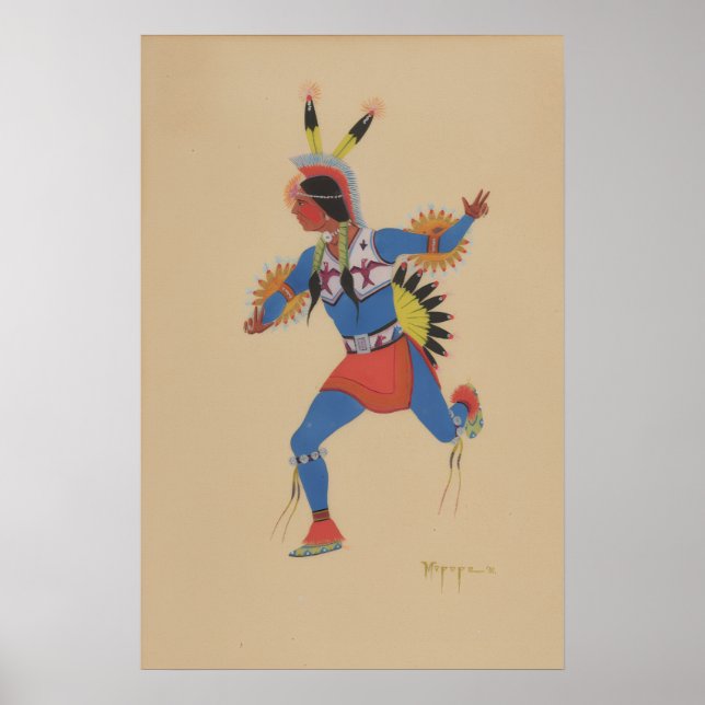 Poster Dança de Guerra (ou O Corredor) (Frente)