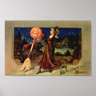 Poster Dança de Halloween