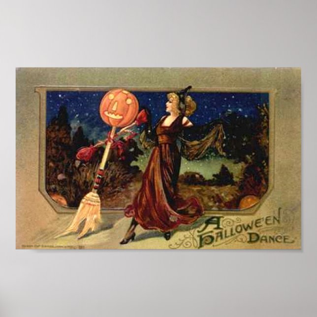 Poster Dança de Halloween (Frente)