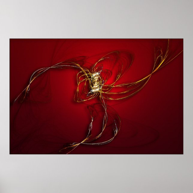 Poster Dança de incêndio (Frente)