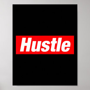 Poster Dança de Quebra Estilo Livre de Hip Hop Rapper Hus