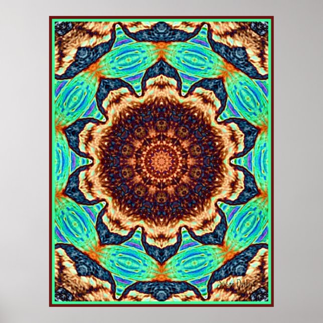 Póster "Dança de Seashell" (Frente)